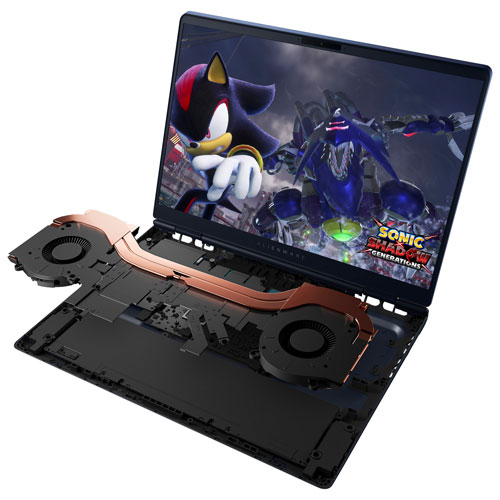 Portable de jeu de 16 po 16X Aurora d'Alienware - Bleu