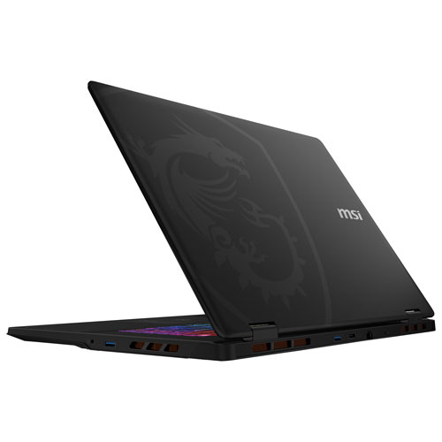Portable de jeu 18 HX AI de 18 po Crosshair de MSI - Noir (Core Ultra9-275HX d'Intel/RAM 32 Go/SSD 2 To/RTX 5070)
