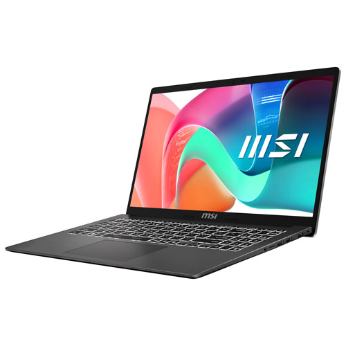 MSI Modern 15 15.6" Business Laptop - Platinum Gray