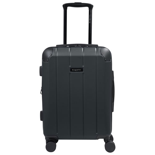 Bagage de cabine rigide extensible de 21,5 po et sac à dos New York de Bugatti - Fer forgé - Exclusivité de Best Buy