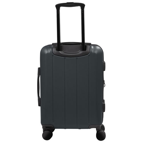 Bagage de cabine rigide extensible de 21,5 po et sac à dos New York de Bugatti - Fer forgé - Exclusivité de Best Buy