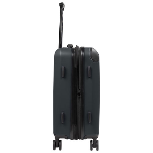 Bagage de cabine rigide extensible de 21,5 po et sac à dos New York de Bugatti - Fer forgé - Exclusivité de Best Buy