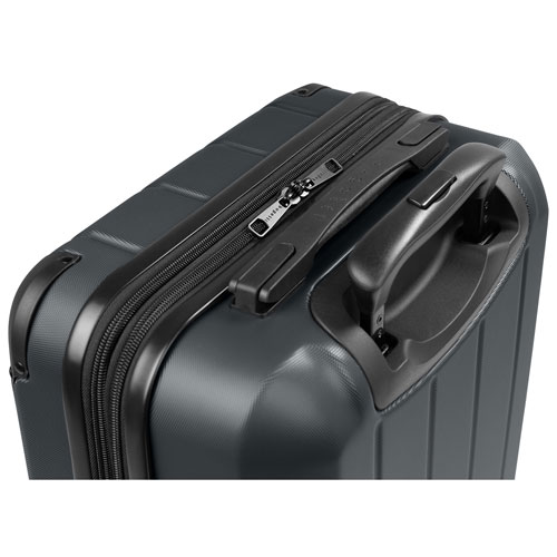 Bagage de cabine rigide extensible de 21,5 po et sac à dos New York de Bugatti - Fer forgé - Exclusivité de Best Buy