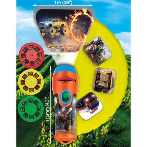 Brainstorm Tractor & Truck Torch & Projector