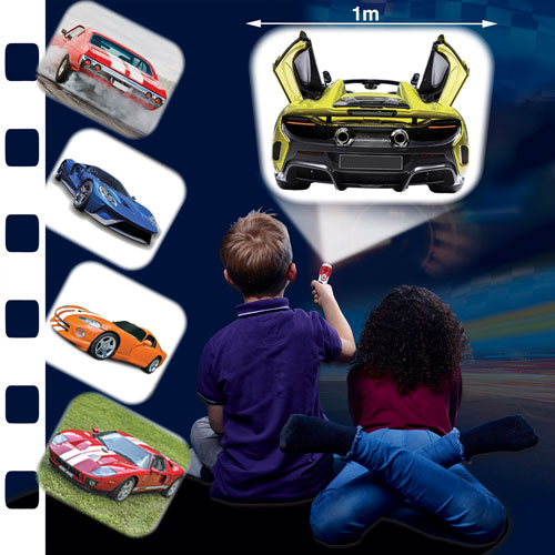 Brainstorm Super Cars Torch & Projector