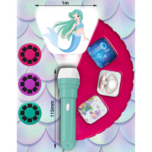 Brainstorm Mermaid Torch & Projector
