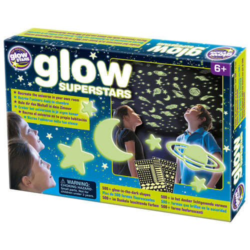 Brainstorm Superstars Ceiling Glow Stars