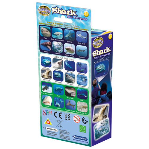 Brainstorm Shark Torch & Projector
