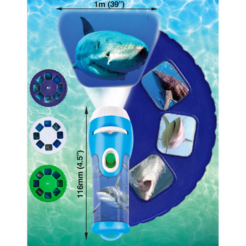 Brainstorm Shark Torch & Projector