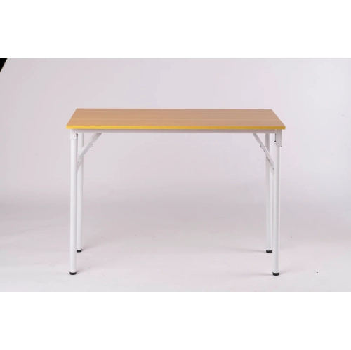 Comfy Goods Modern Foldable Office Desk – Sturdy & Space-Saving, Walnut