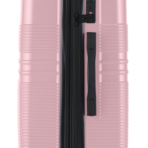 Bugatti Luxor 3-Piece Hard Side Expandable Luggage Set - Pink - Only at Best Buy