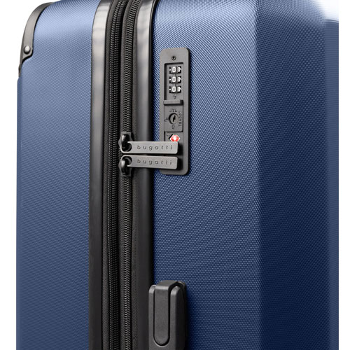 Ensemble de 2 valises rigides extensibles et sac à dos New York de Bugatti - Bleu marine - Exclusivité de Best Buy