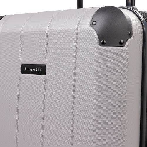 Ensemble de 2 valises rigides extensibles et sac à dos New York de Bugatti - Gris - Exclusivité de Best Buy