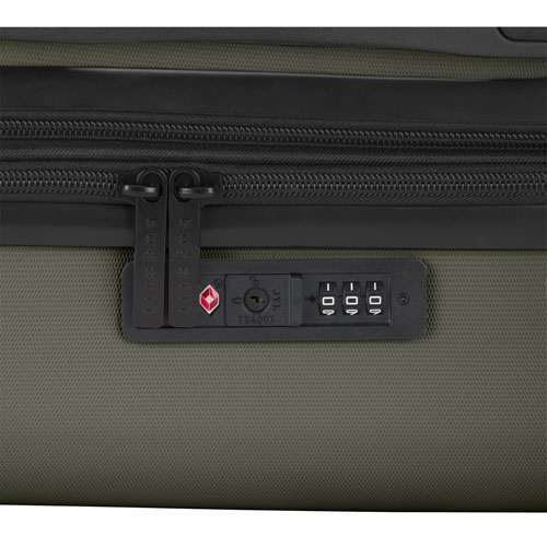 Ensemble de 3 valises rigides extensibles Barcelona de Bugatti - Kaki - Exclusivité de Best Buy