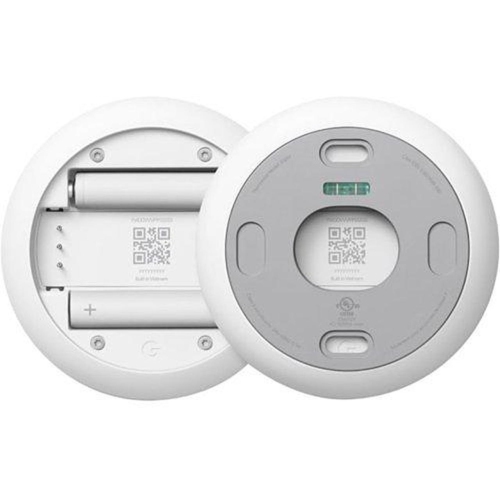 Thermostat Nest de Google - Thermostat intelligent pour la maison - Thermostat Wi-Fi programmable - Neige