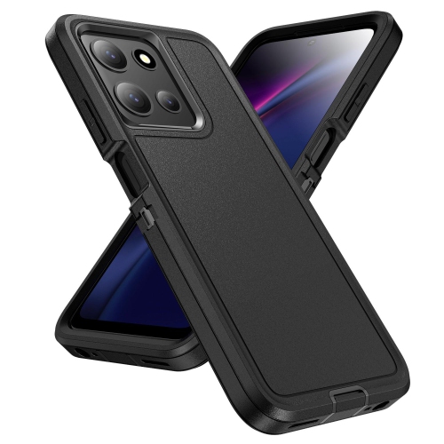 XCRS – Étui Defender triple couche robuste avec protection antichoc pour Motorola G 5G