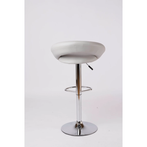 Comfy Goods Stylish Leather Dining Chair – Modern & Comfortable - Light Gray