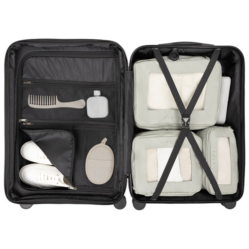 Ensemble de 3 valises rigides extensibles Windsor de Bugatti - Anthracite - Exclusivité de Best Buy