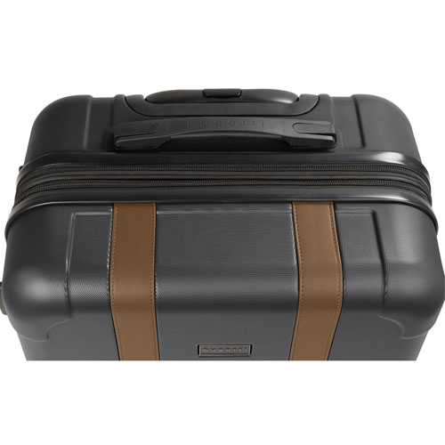 Ensemble de 3 valises rigides extensibles Windsor de Bugatti - Anthracite - Exclusivité de Best Buy
