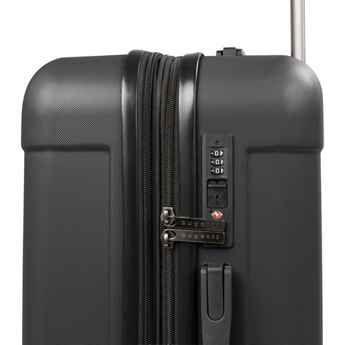 Ensemble de 3 valises rigides extensibles Windsor de Bugatti - Anthracite - Exclusivité de Best Buy