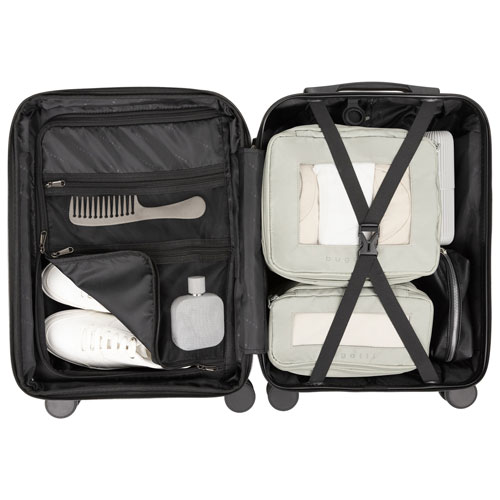 Ensemble de 3 valises rigides extensibles Windsor de Bugatti - Kaki - Exclusivité de Best Buy