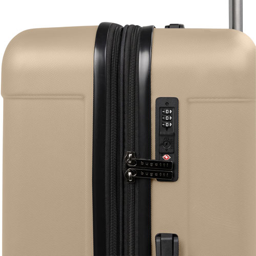 Ensemble de 2 valises rigides extensibles Windsor de Bugatti - Crème - Exclusivité de Best Buy