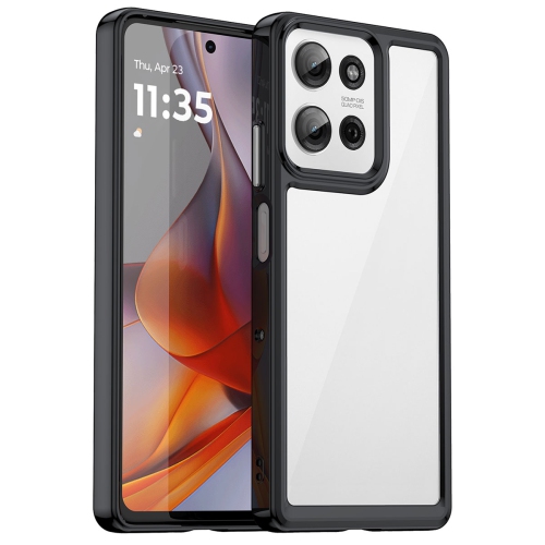 XCRS Clear Fitted Cover Transparent Acrylic Hardshell Case for Motorola G 5G