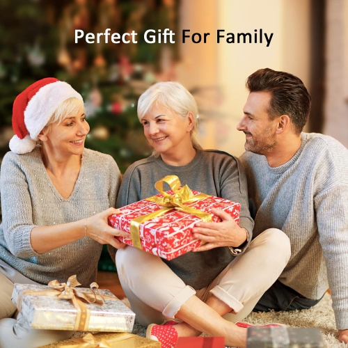 Grand cadre photo numérique de 16&nbsp;po, cadre photo numérique Canupdog avec rangement 32&nbsp;Go, support mural, rotation automatique, capteur de