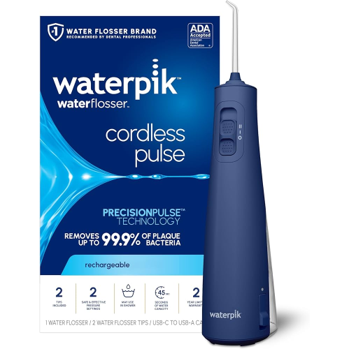 Waterpik Cordless Pulse Water Flosser - Blue - New