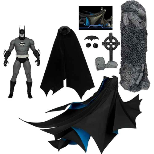 DC Multiverse 7 Inch Action Figure Exclusive - Batman Year Two Black & White Accent Edition Gold Label