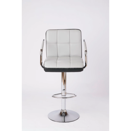 Comfy Goods Ergonomic Leather Chair for Office & Waiting Room - Gray