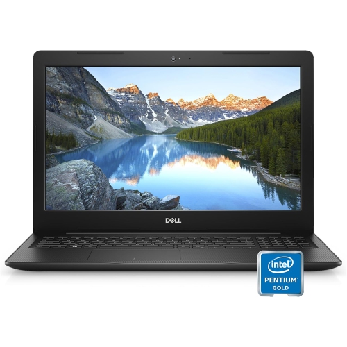 Dell Inspiron 15.6" HD Laptop - Intel Pentium Gold 5405U - 4GB DDR4 - 500GB HDD - Intel UHD - Windows 10 - Black by DELL - Refurbished condition - Image 8
