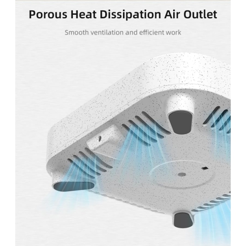 Nail Dust Collector, Low Noise Dust Collector Nail Tech with Strong Suction Power, Professional Adjustment Nail Dust Collector Quiet for Nail Salon