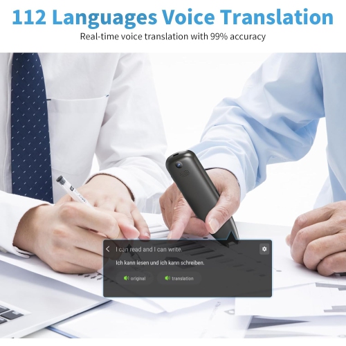 Stylo numériseur et lecteur de stylo numérique Traducteur-stylo 112 Langues Scanneur Traducteur pour les apprenants de langues