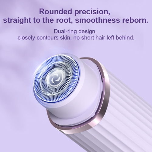 Electric Shaver for Women Waterproof Wet & Dry Hair Razors 2 in 1 Double Head Dual Bikini Hair Trimmer Detachable Head Shaver