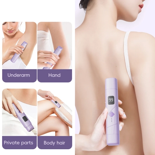 Dual Head Electric Shaver for Women, Wireless Charging Shaver, Portable Mini Bikini Electric Shaver Women's Hair Removal Device