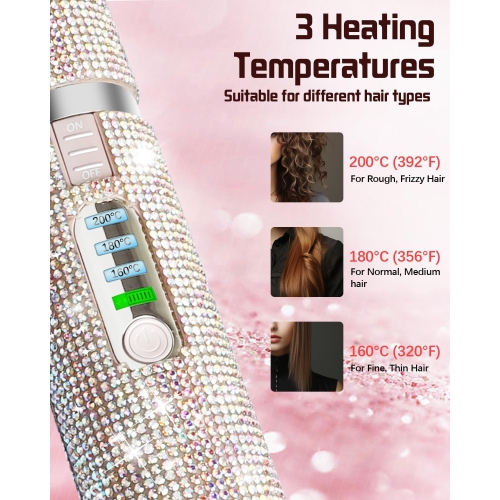 Fer plat sans fil,Fer plat portatif miniature sans fil pour femmes,Fer plat rechargeable de voyage