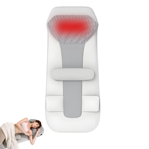 Matelas de massage entièrement automatique Coussin de massage gonflable portatif Coussin de massage complet pliable idéal pour les voyages et la