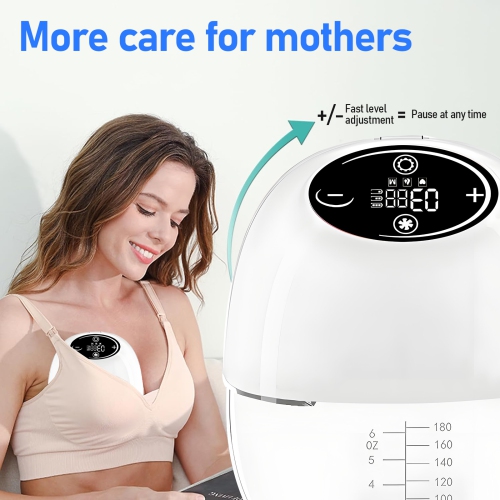 Portable Electric Breast Pump, Smart Wearable Mini Breast Pump, Suitable for New Mothers