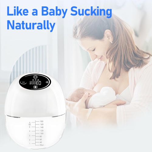 Portable Electric Breast Pump, Smart Wearable Mini Breast Pump, Suitable for New Mothers