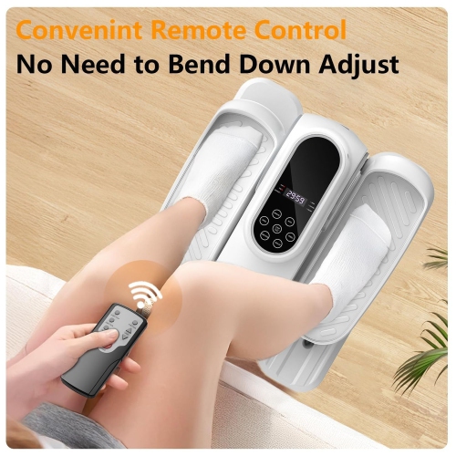 Exerciseur elliptique sous le bureau, exerciseur elliptique pour les jambes assis pour les aînés, exerciseur à pédales miniature silencieux et