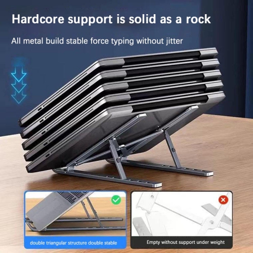 Tablet Stand Foldable Laptop Stand Portable Laptop Support Base Stand Pad Foldable Phone Holder