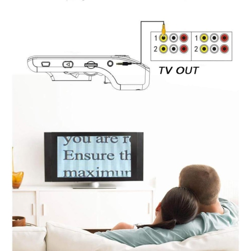 3.5-inch handheld auxiliary digital magnifier | 8 color modes | 2X-25X adjustable magnification | Portable reading aid | Suitable for students, the