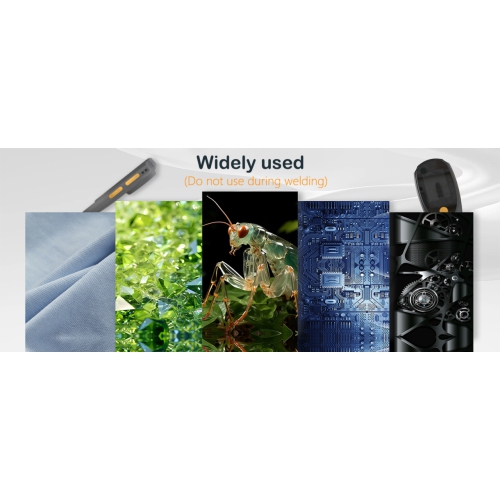 2-inch HD portable digital microscope | 600mAh rechargeable | 8 LED fill light | Suitable for reading/electronic repair/collectibles