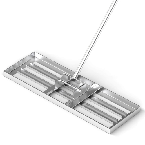 Costway Lawn Leveling Rake 30" x 10" Heavy Duty Level Lawn Tool for Garden Backyard/Lawn Green/Black/Silver