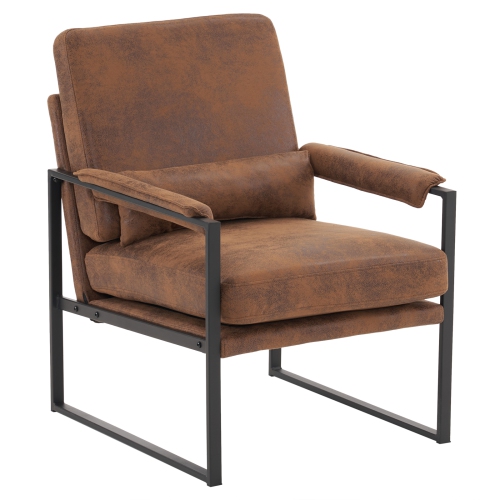 Karl Home Modern Armchair Brown