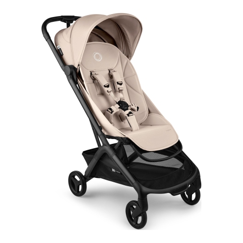 Poussette compacte Butterfly 2 de Bugaboo - Taupe désert sur cadre noir