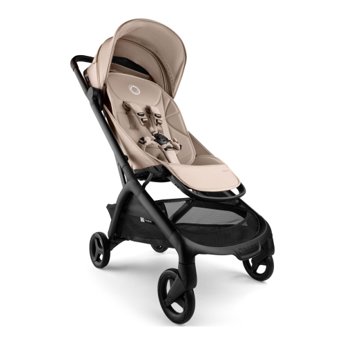 Poussette compacte Butterfly 2 de Bugaboo - Taupe désert sur cadre noir