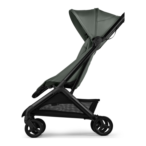 Bugaboo Compact Butterfly 2 Stroller Complete - Forest Green on Black Frame