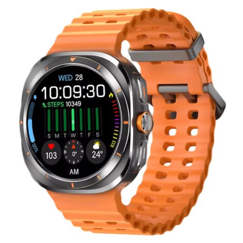 TUTT W7 Smartwatch for Men Women | 1.43” AMOLED Display | Advanced Fitness & Health